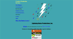 Desktop Screenshot of lightningnotes.com